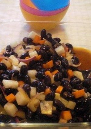 ☆簡単美容レシピ☆黒大豆と根菜のサラダ-レシピのメイン写真