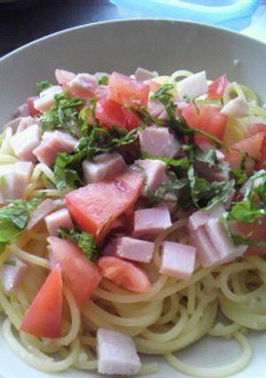 味付けは塩麹！さっぱり冷製パスタ-レシピのメイン写真