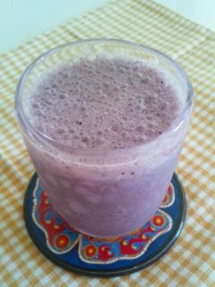 スイカとブルーベリーのスムージー-レシピのメイン写真