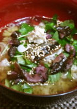 さんま蒲焼缶☆ひつまびし風☆冷やし茶漬！-レシピのメイン写真