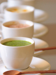 冷たい☆カラフル4色☆なめらか茶碗蒸し-レシピのメイン写真