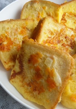 母子のランチ☆　ベジフレンチトースト-レシピのメイン写真