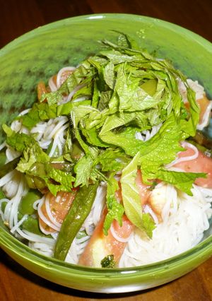 和風カッペリーニ しそ風味-レシピのメイン写真