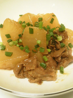 ☆大根と牛肉のオイスターソース炒め煮☆-レシピのメイン写真