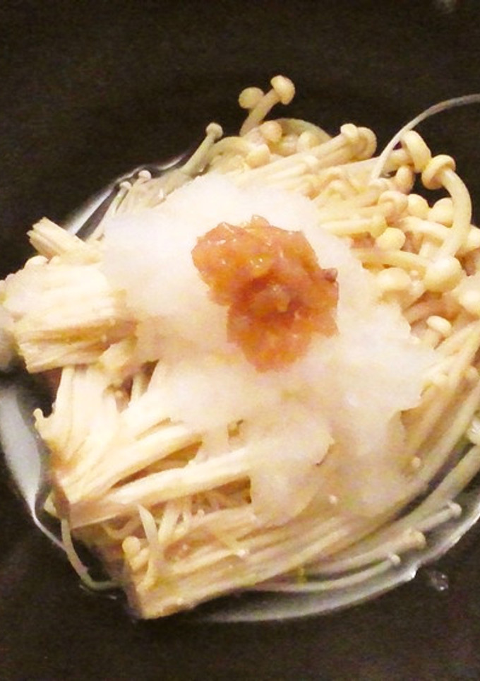 即席えのきの梅みぞれ和え-レシピのメイン写真
