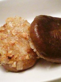 しいたけの塩麹バーグ-レシピのメイン写真