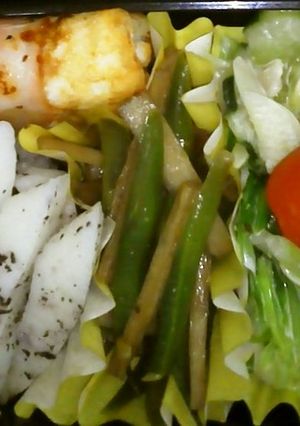 お弁当に、ピザ風ベーコンエッグ-レシピのメイン写真