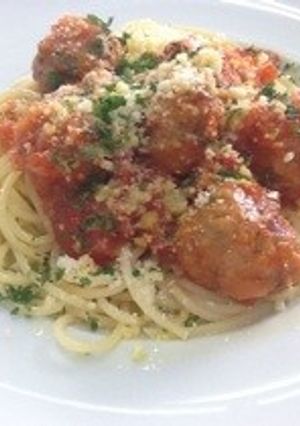 ミートボールスパゲティ☆-レシピのメイン写真