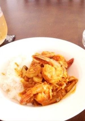 海老たっぷりエスニック風カレー-レシピのメイン写真