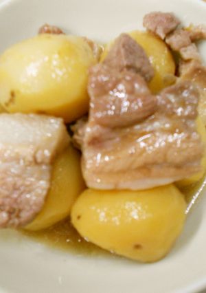 豚バラとじゃがいものほっこり煮-レシピのメイン写真