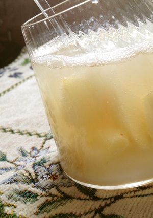 簡単！大人の夏ポンチ！桃フルーツポンチ-レシピのメイン写真