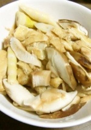 暑い日は、冷たいひめたけのレンジ煮物-レシピのメイン写真