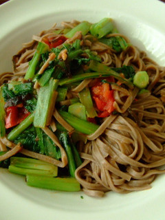 お蕎麦でパスタ!-レシピのメイン写真