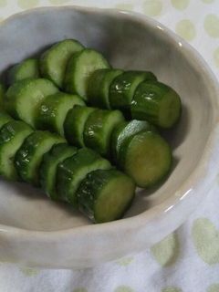 ヨーグルトで漬物-レシピのメイン写真