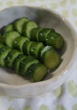 ヨーグルトで漬物-レシピのメイン写真