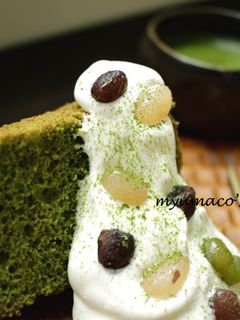 卵3個で!抹茶シフォン-レシピのメイン写真
