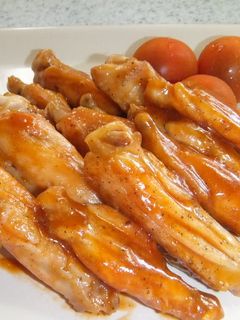 手羽中のピリ辛こってり焼き-レシピのメイン写真