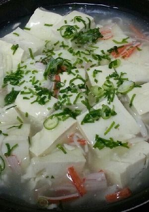 簡単☆カニかまあんかけ豆腐-レシピのメイン写真