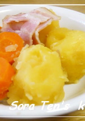 素材が美味しい♪　醤油麹のベーじゃが-レシピのメイン写真
