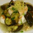茄子と海老の生姜あんかけ