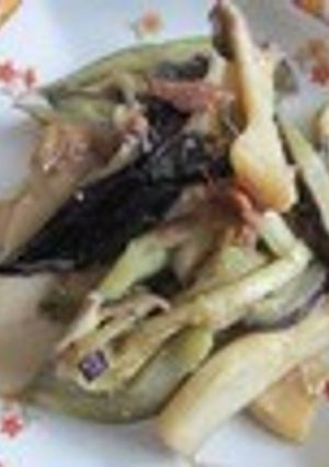 なすとエリンギのアンチョビ炒め-レシピのメイン写真