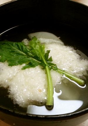 蕪ととろろのトロトロお吸い物-レシピのメイン写真