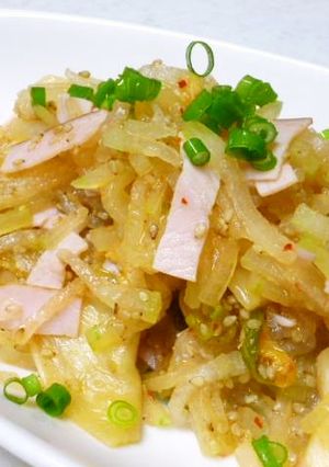 夏に食べよう！とうがんのキムチ炒め-レシピのメイン写真