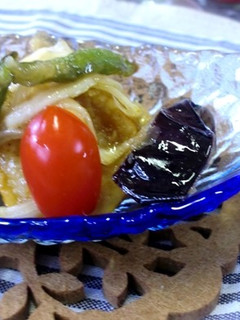夏バテバイバイ♪夏野菜deあっさり南蛮漬-レシピのメイン写真