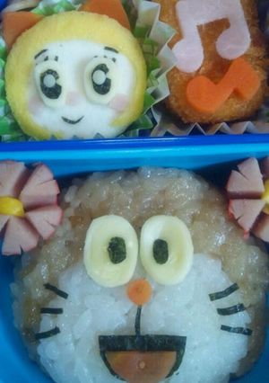 キャラ弁!!*ドラえもん*-レシピのメイン写真