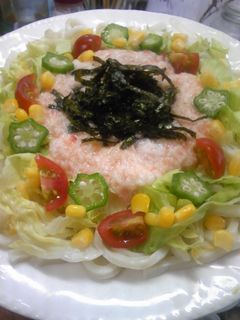 明太とろろ☆ぶっかけ冷やしうどん-レシピのメイン写真