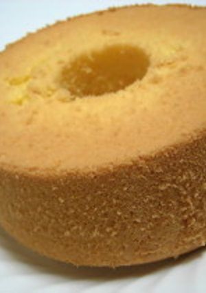 基本のシフォンケーキ（プレーン）-レシピのメイン写真