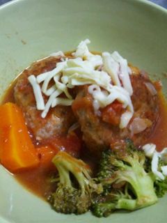 煮込みハンバーグ-レシピのメイン写真