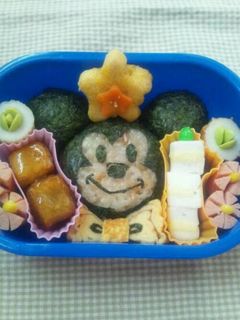キャラ弁!☆ミッキー☆(ディズニー)-レシピのメイン写真