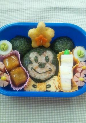 キャラ弁!☆ミッキー☆(ディズニー)-レシピのメイン写真