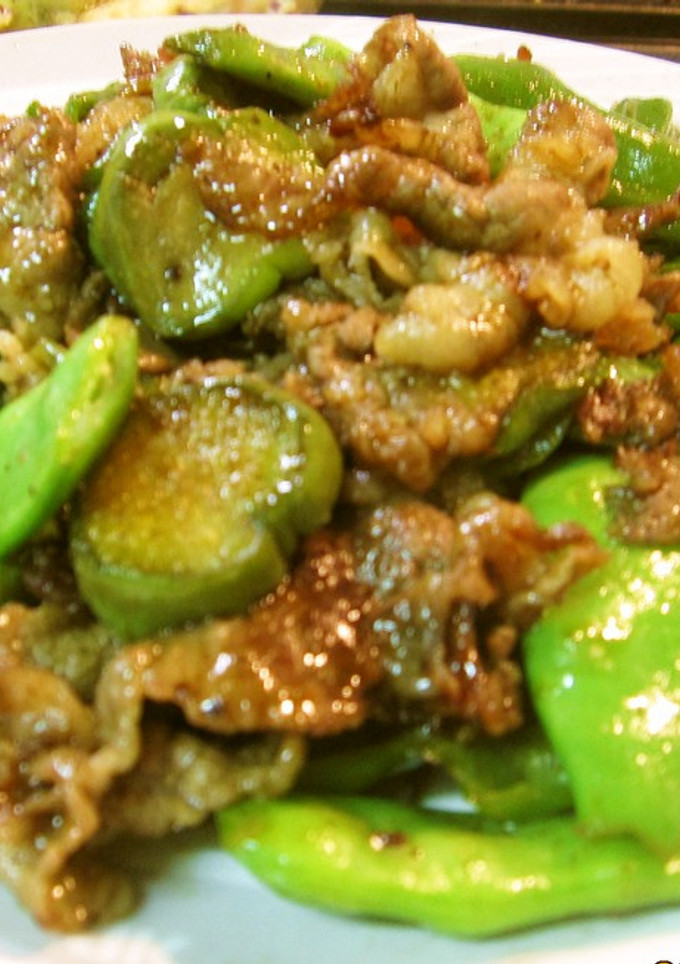 ☆夏野菜と牛小間肉の簡単炒め物☆-レシピのメイン写真