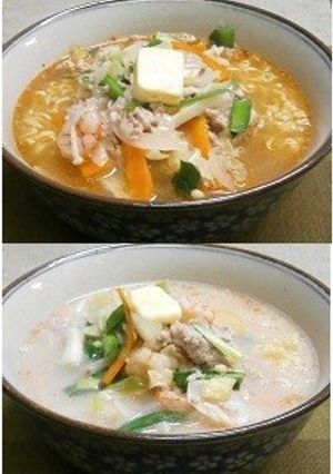 あんかけ野菜ラーメン**ｲﾝｽﾀﾝﾄ麺で-レシピのメイン写真