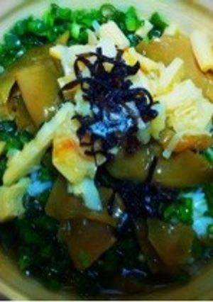ズボラ飯☆中華風冷し茶漬け-レシピのメイン写真