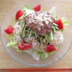 รูปของ 簡単☆納豆サラダそうめん