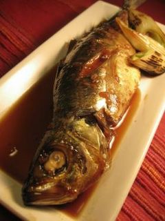 鯵の煮付け梅風味-レシピのメイン写真