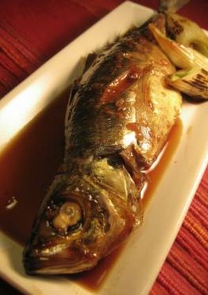 鯵の煮付け梅風味-レシピのメイン写真