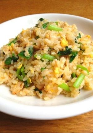 小松菜チャーハン-レシピのメイン写真