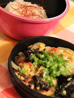 アレンジ自在 きくらげ卵丼-レシピのメイン写真