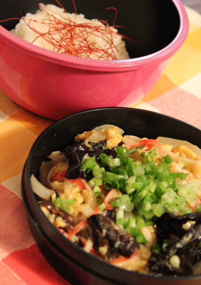 アレンジ自在 きくらげ卵丼-レシピのメイン写真