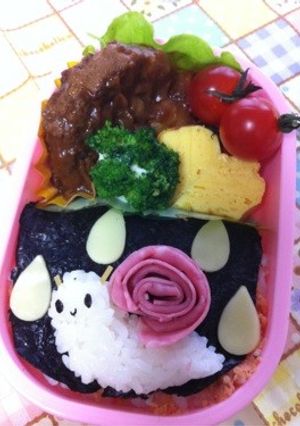 雨とかたつむりのお弁当★-レシピのメイン写真