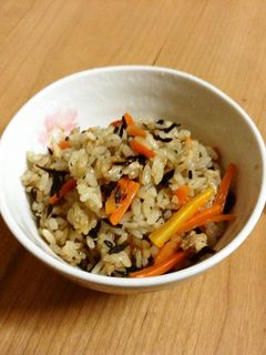 ひじきごはん☆めんつゆで♪-レシピのメイン写真