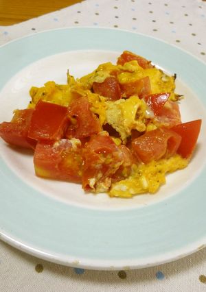 あったかトマト&卵もね~-レシピのメイン写真