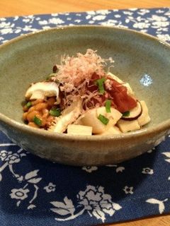 納豆長芋焼き梅干し-レシピのメイン写真