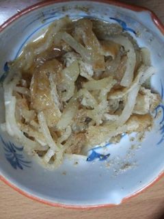 大根とうす揚げの炒め煮☆もう一品に☆-レシピのメイン写真