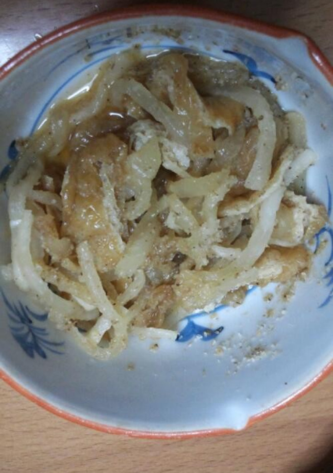大根とうす揚げの炒め煮☆もう一品に☆-レシピのメイン写真