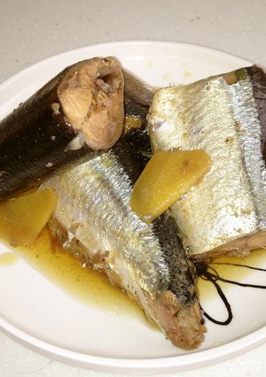 圧力鍋でさんまの骨までやわらか煮★-レシピのメイン写真